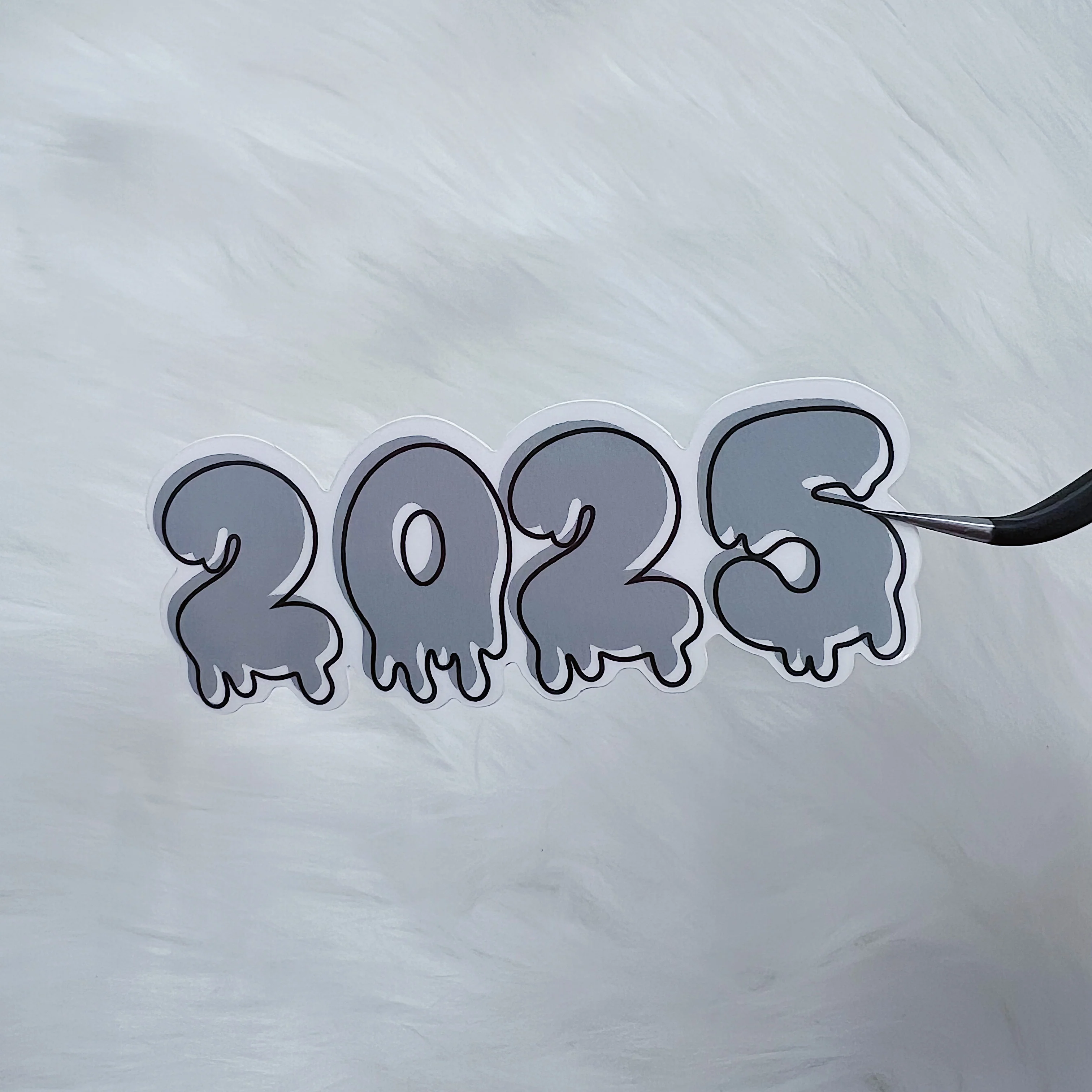 2025 Drips Vinyl Sticker Die Cut | Choose Your Color Option! - Image 3