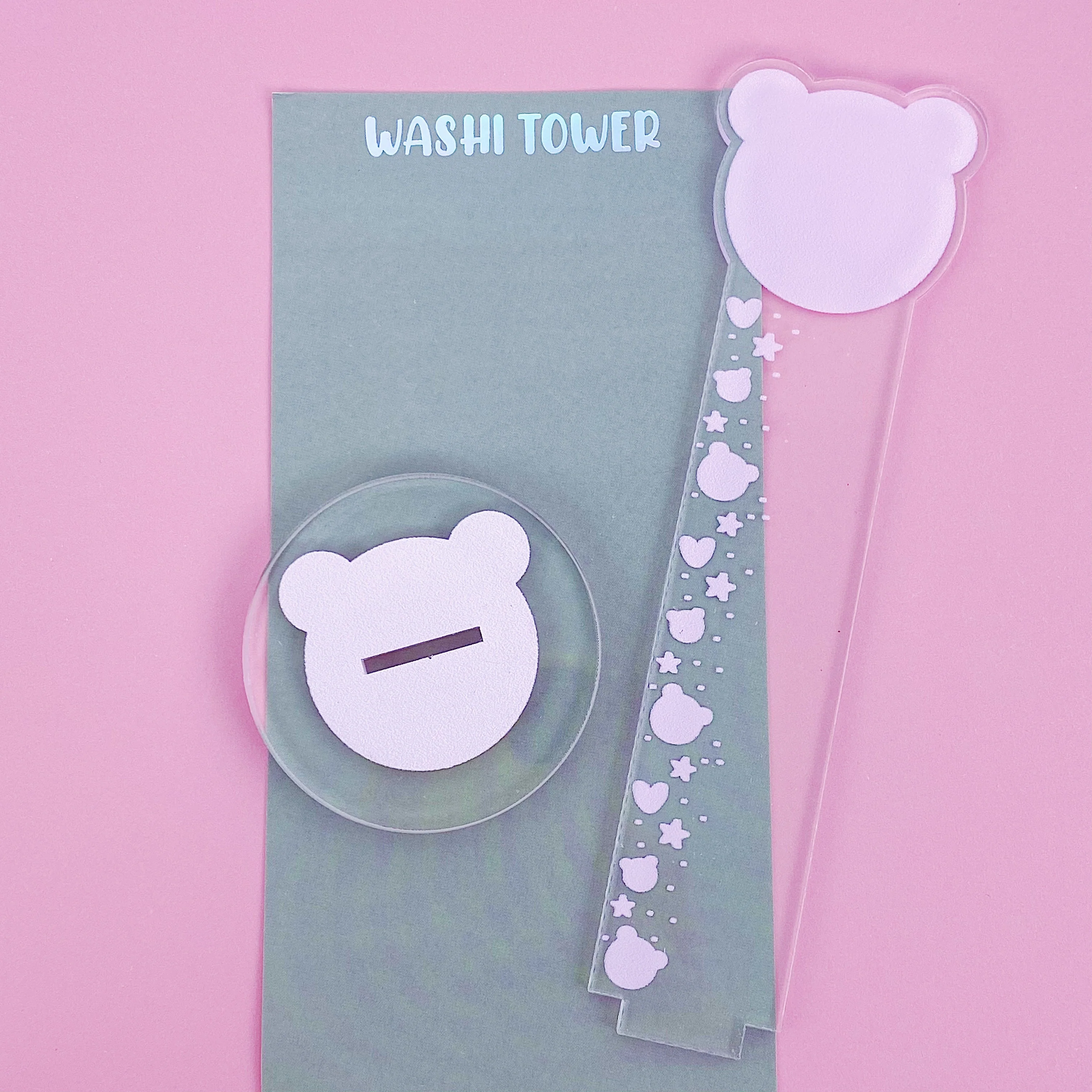 Bear Necessities Washi Stand | Includes Base + Stand - Image 3
