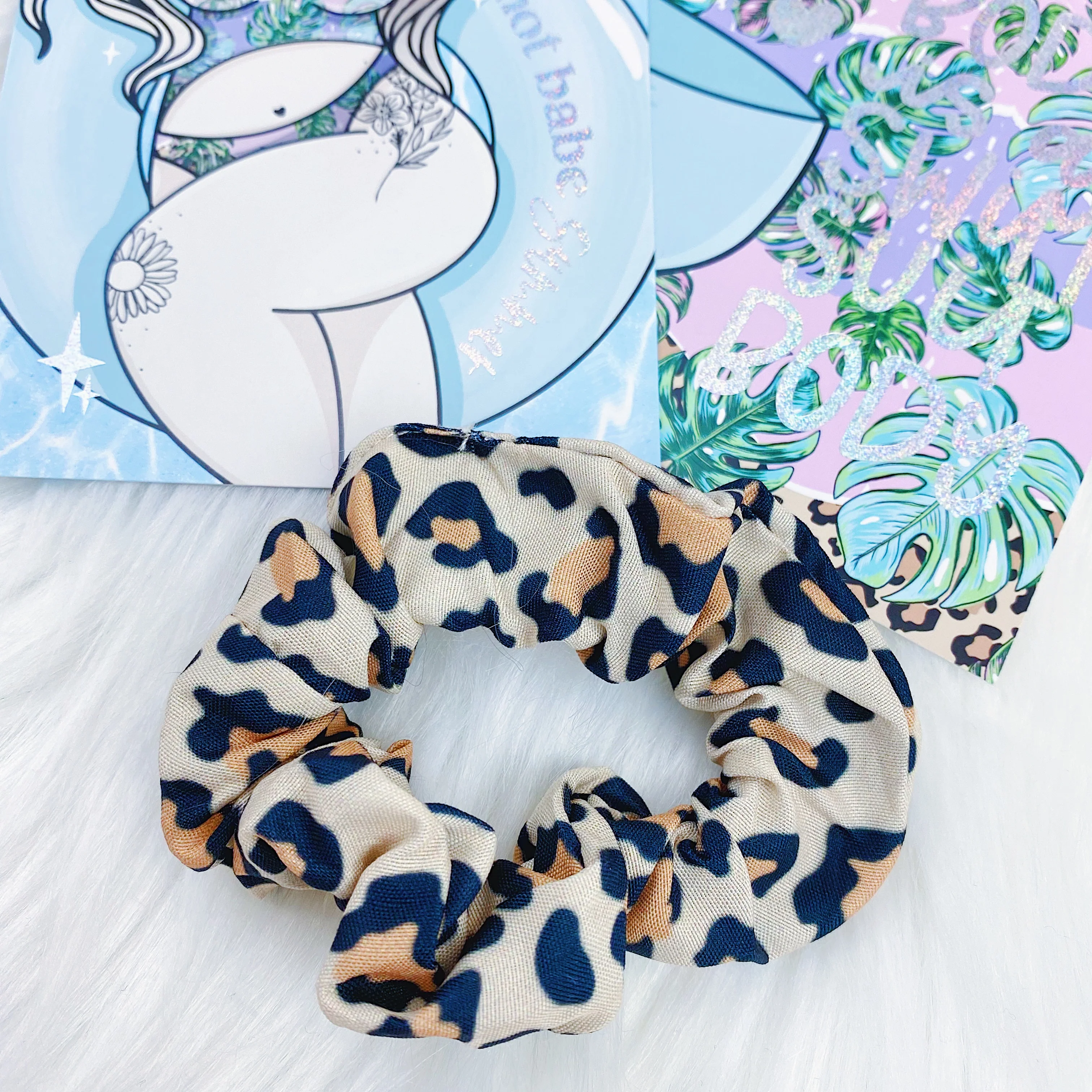Cheetah Print Scrunchie - Image 5