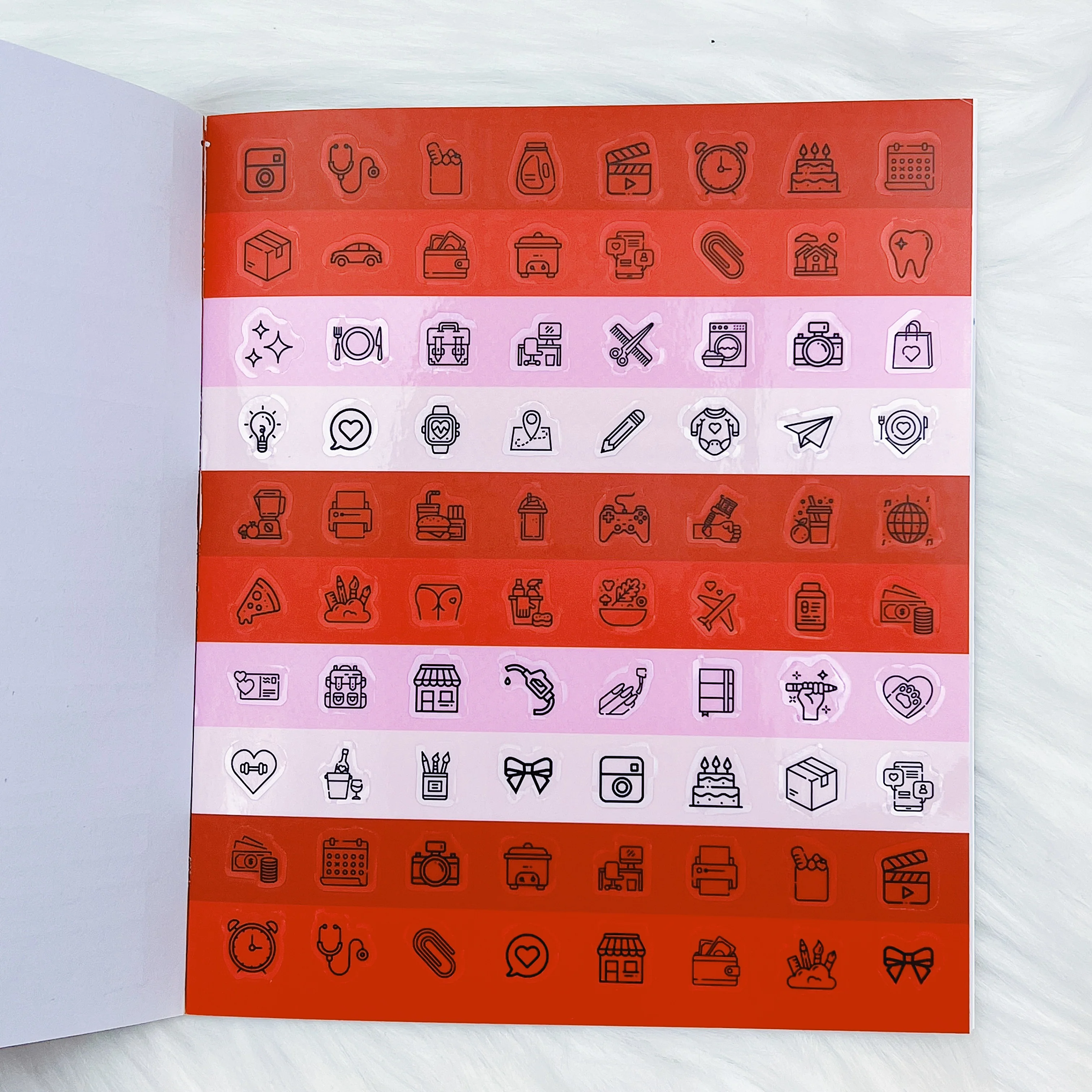 Cherry Pie Sticker Book | Matte Sticker Paper | 10 Pages | Pixie Holo Foiled - Image 7