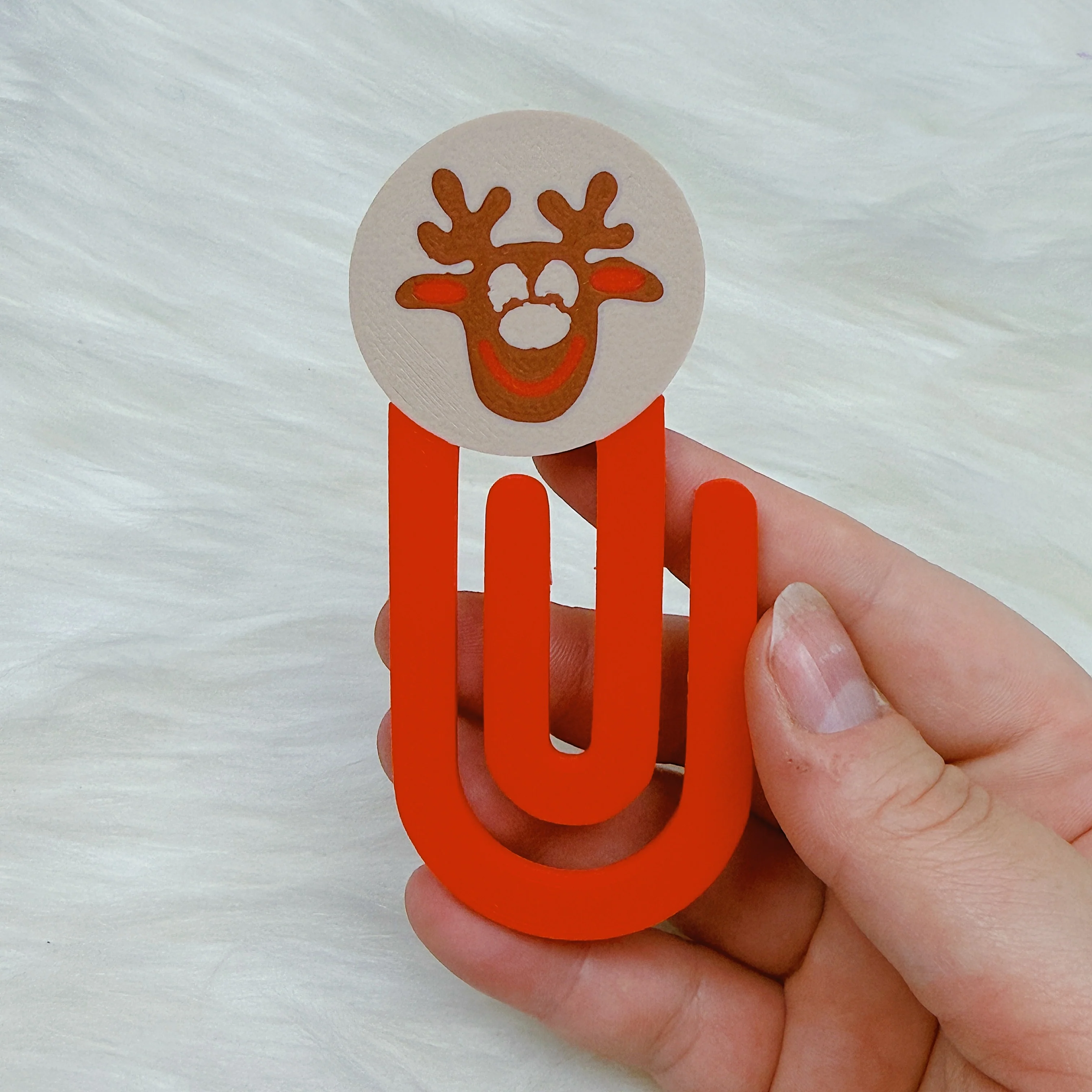 Christmas Cookies Paper Clip Bookmark | 3D Printed | Choose Your Option! - Image 3