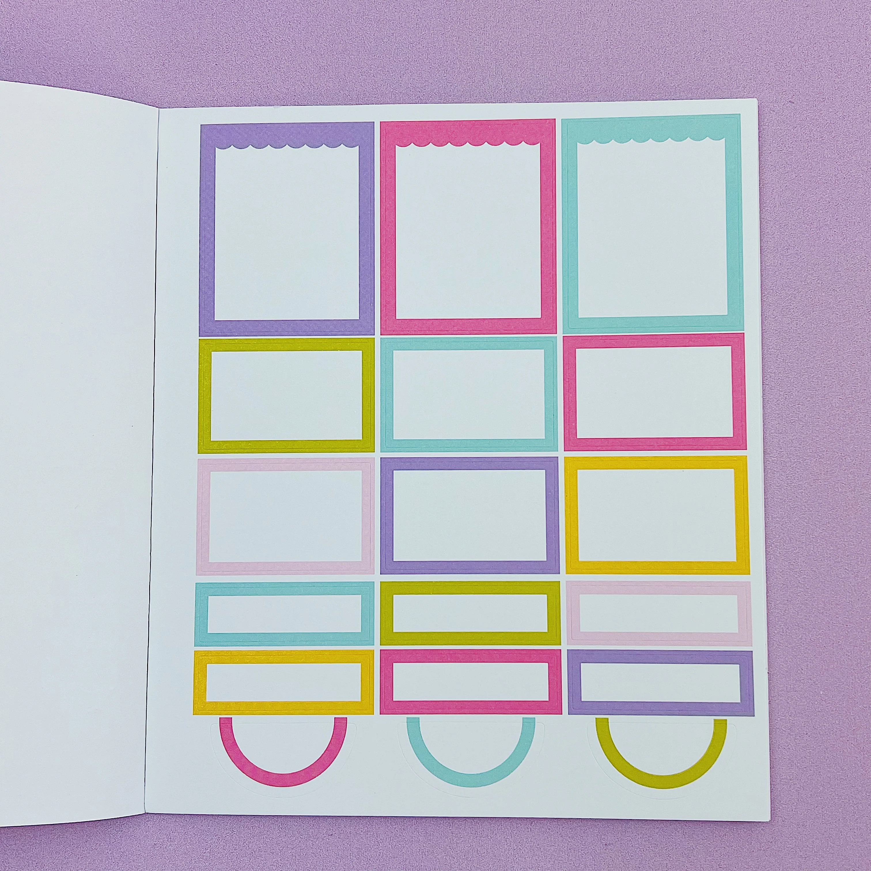 Doing My Best Sticker Book | Matte Sticker Paper | 10 Pages | Holo Foil - Image 5