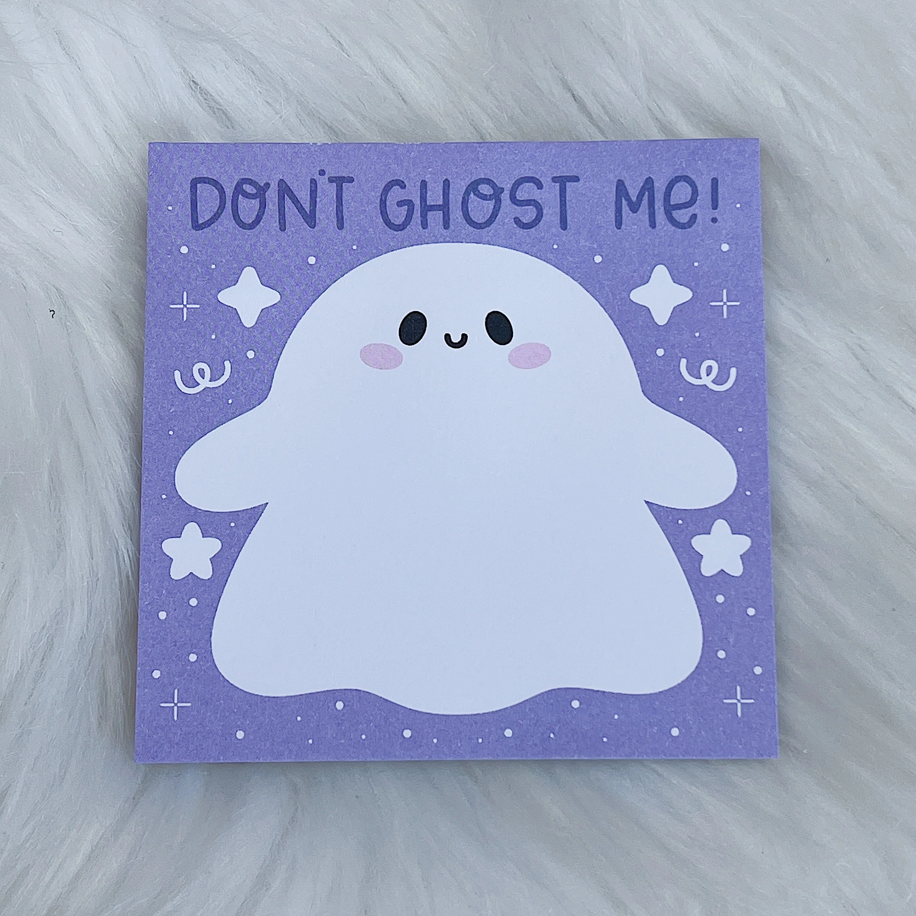 Don't Ghost Me Ghostie Sticky Note | (3x3)