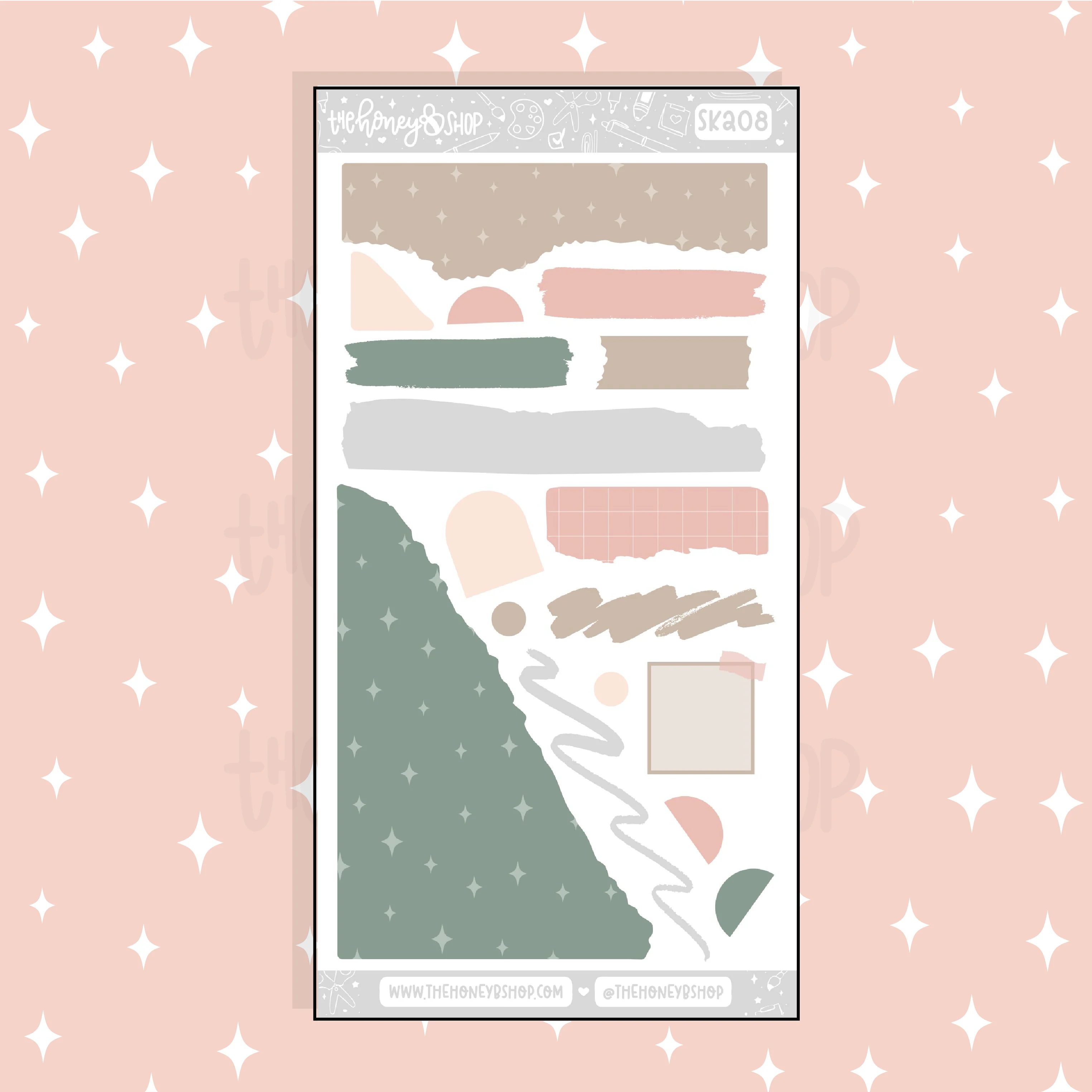 Fresh Start Journaling Planner Doodle Sticker | A La Carte