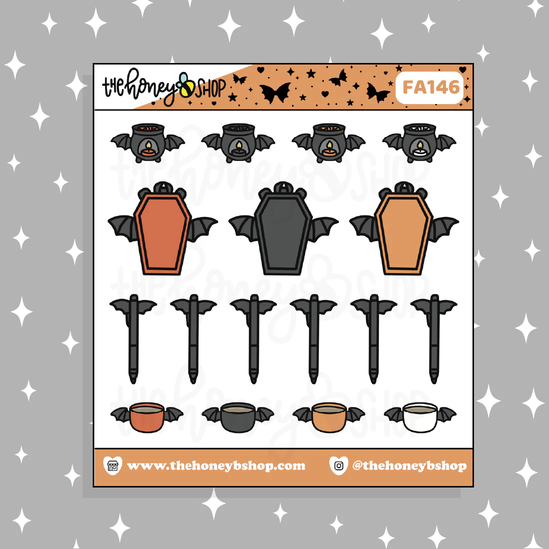 Halloween Lifestyle Deco 1 Doodle Sticker