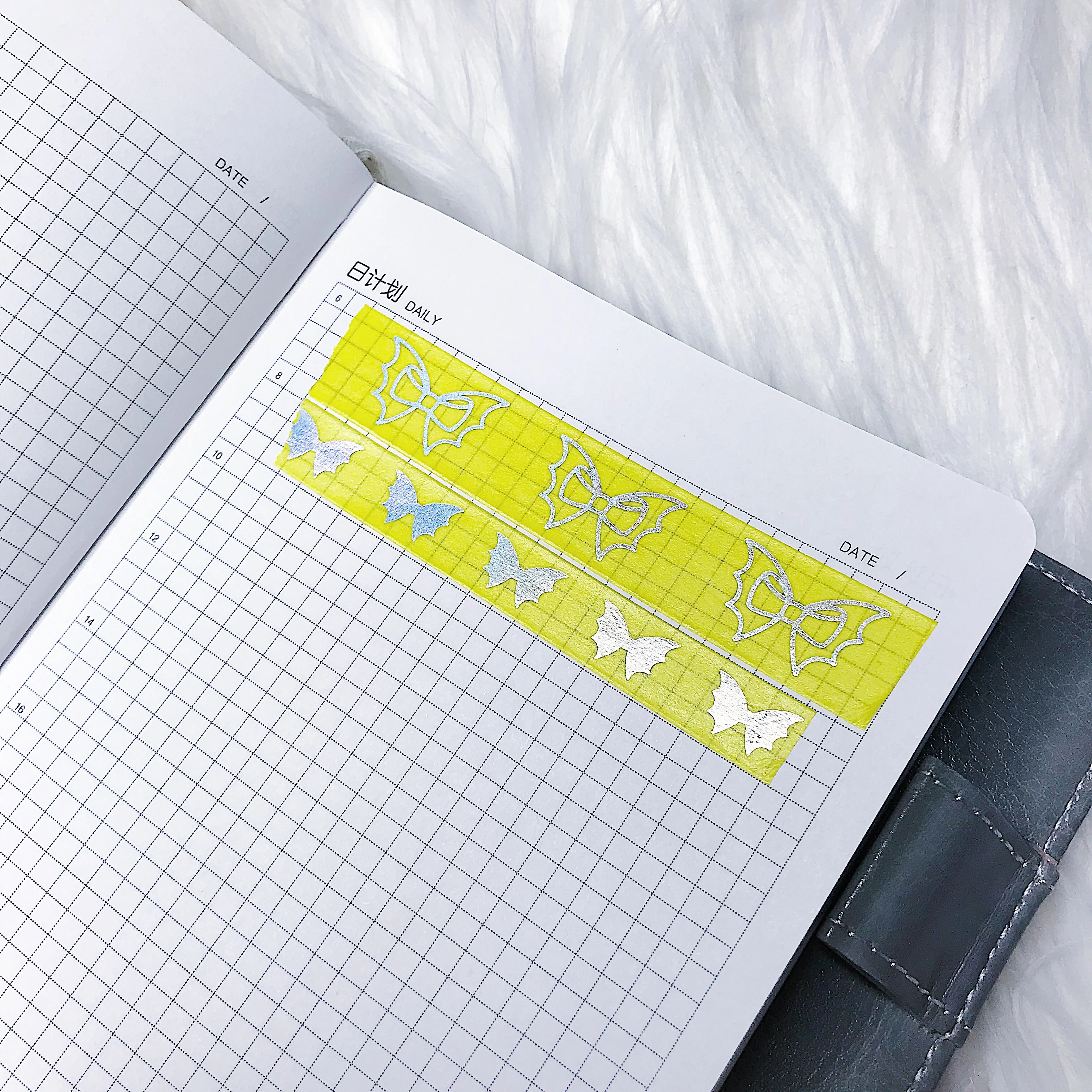 Honey B Yellow Holo Bat Bow Washi Bundle | NO COUPONS - Image 4