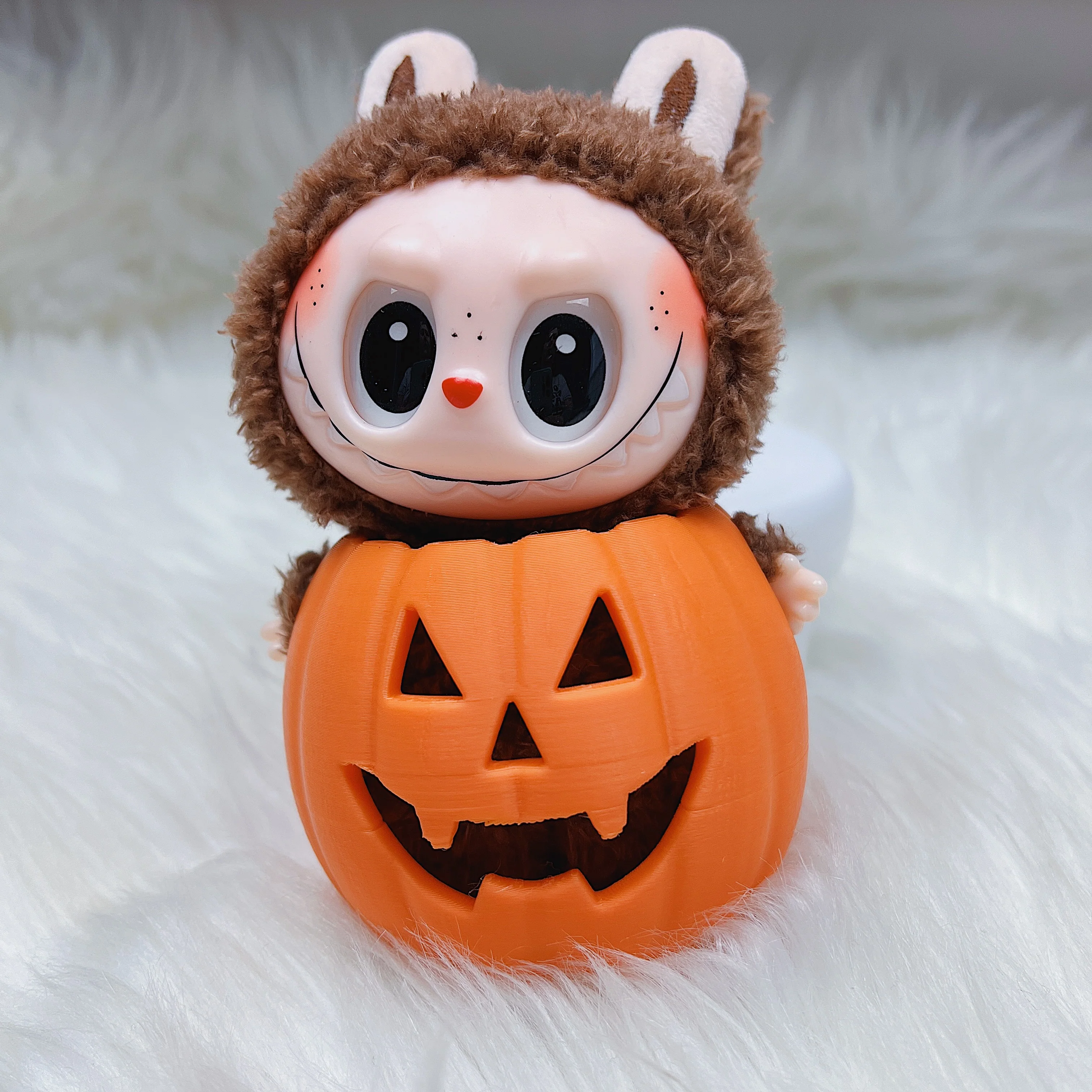 Jack'o'lantern Outfit | Accessory for Labubu | Secure Fit! - Image 2