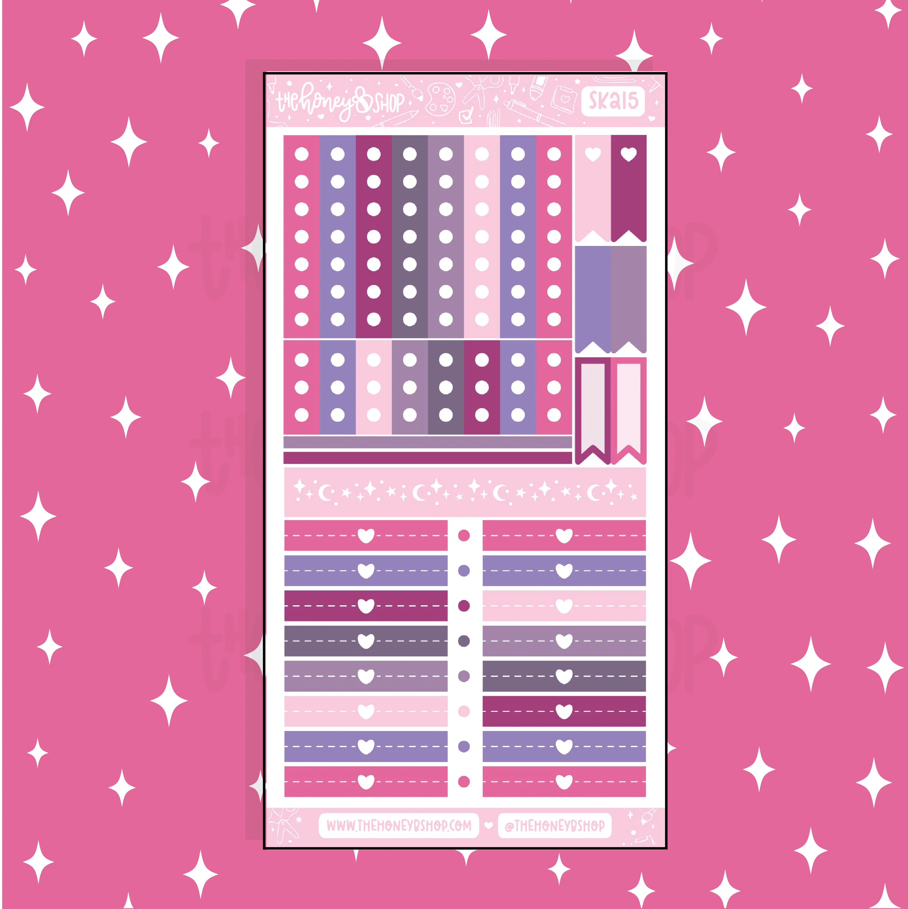 Love Spell Checklists + Headers Doodle Sticker | A La Carte