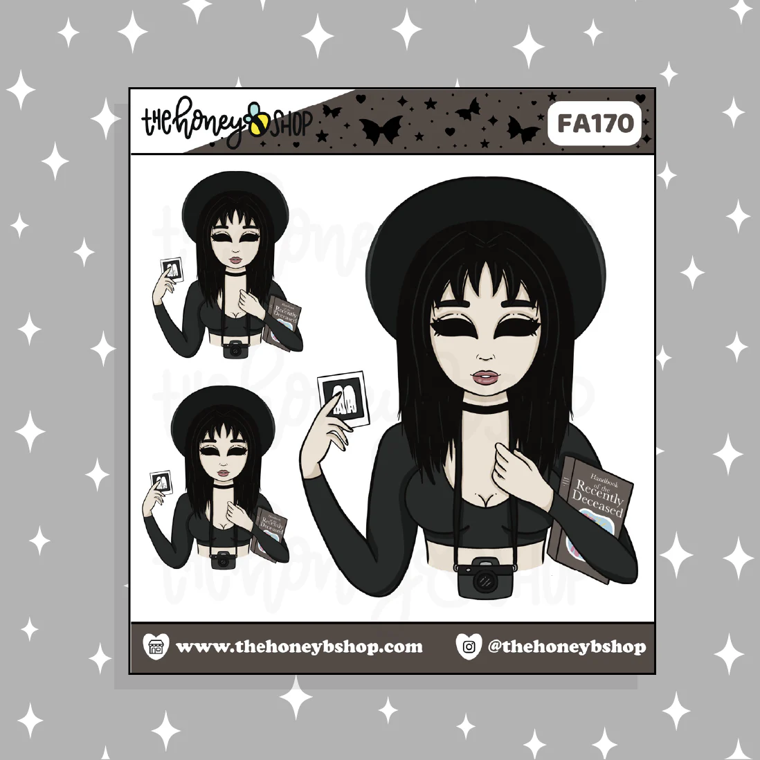 Lydia Babe Doodle Sticker | Choose your Skin Tone! - Image 2