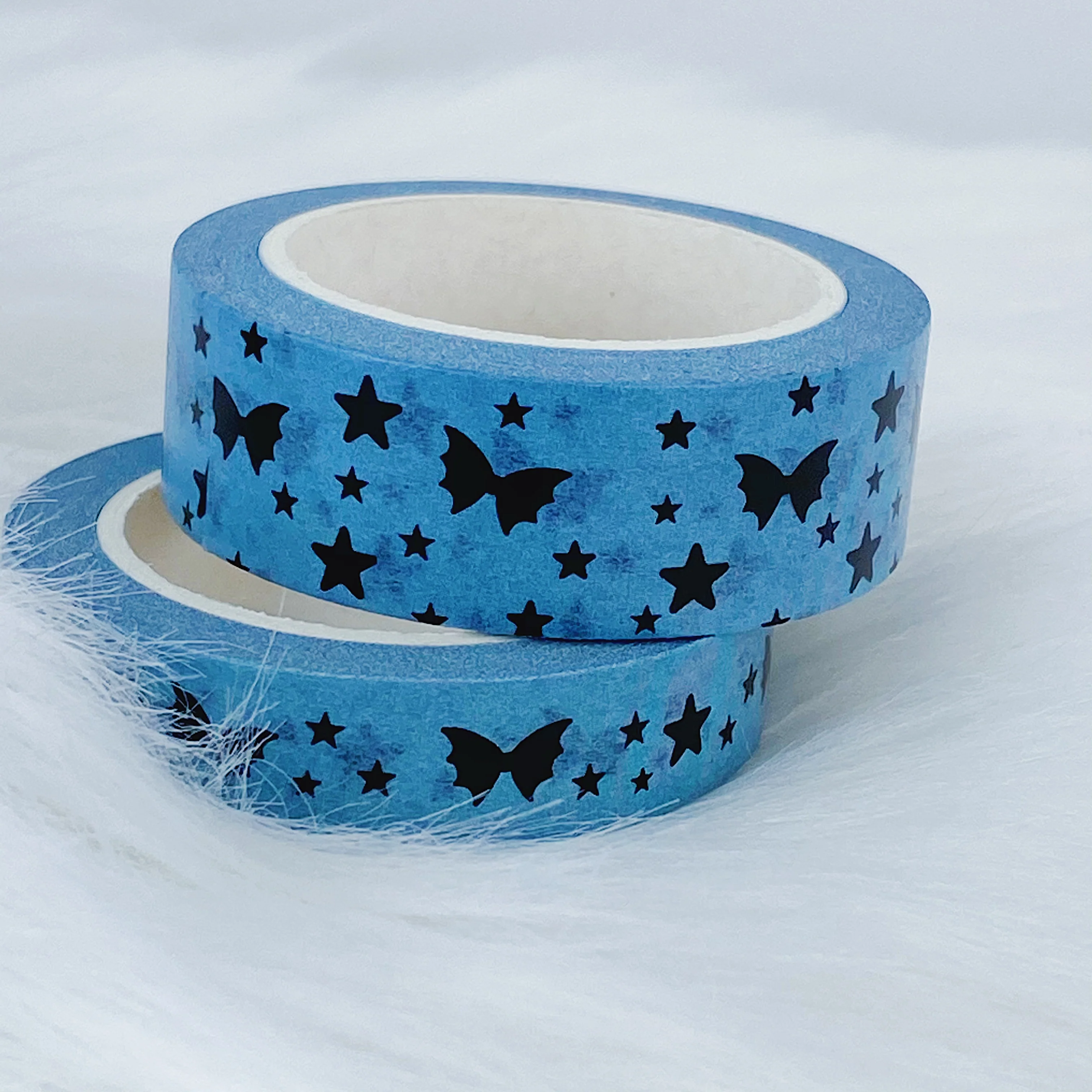 Pastel Teal Bat Bow Magic Washi Bundle - Image 2