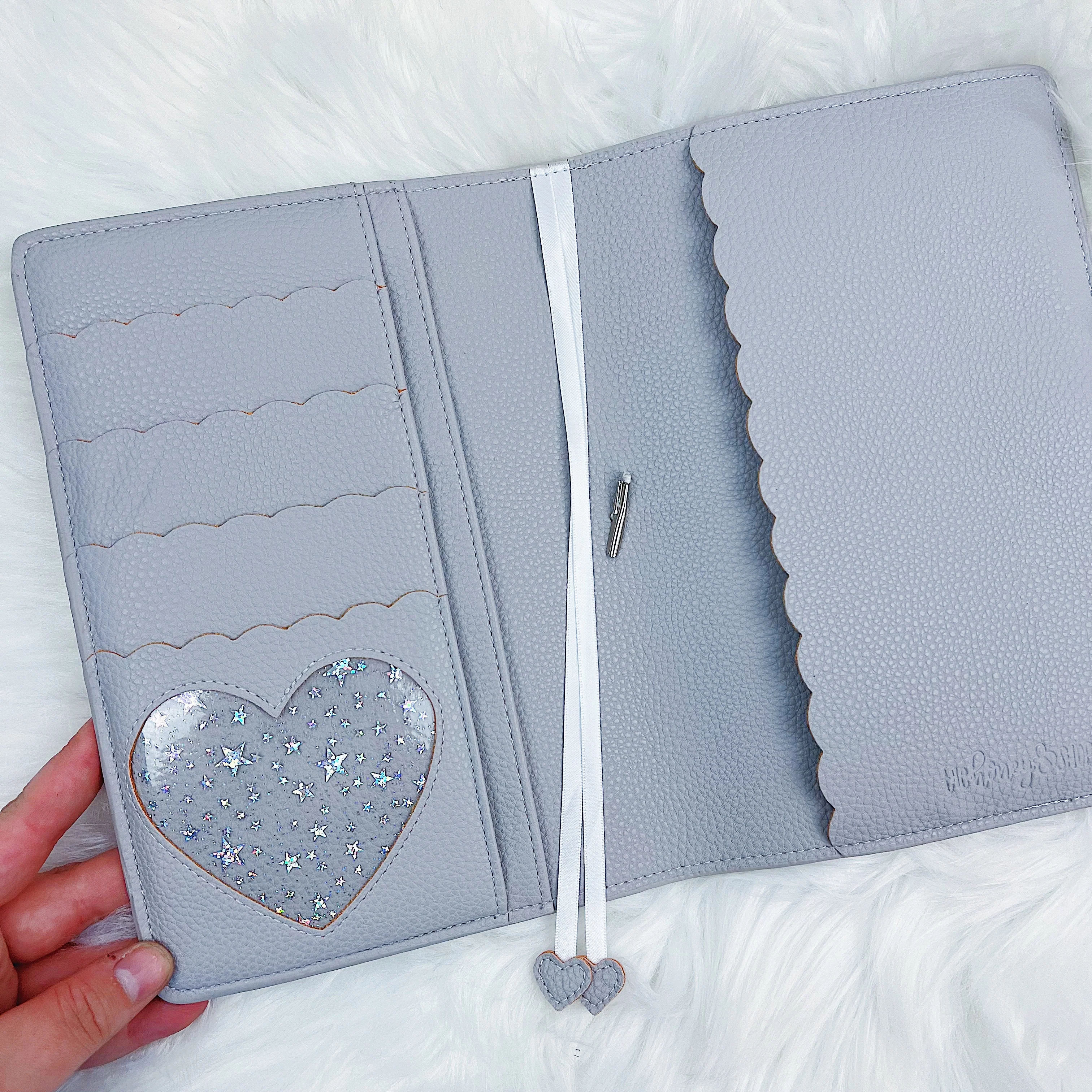 Grey Clouds A5 Hobonichi Cover | Fits the A5 Hobonichi Cousin - Image 3