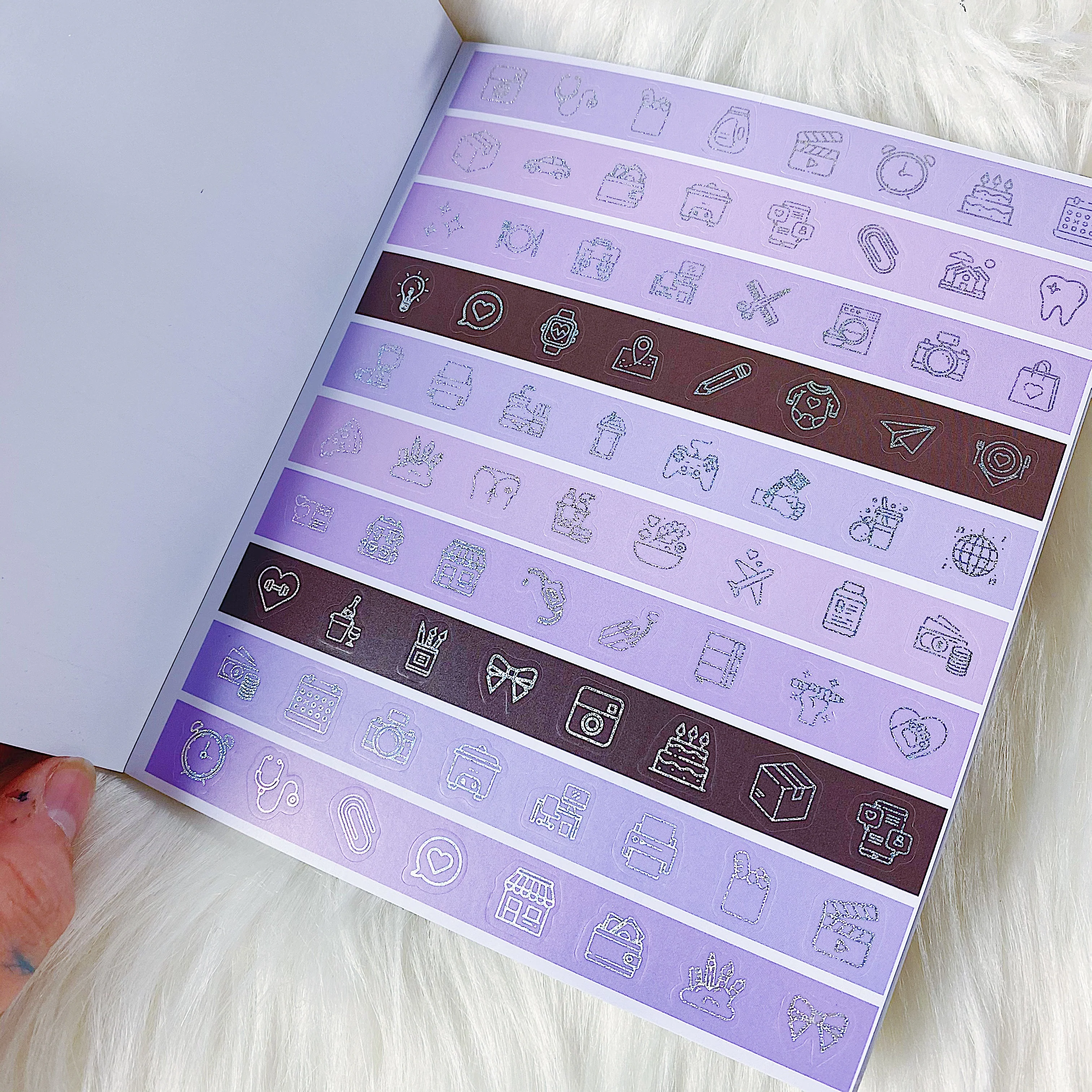 Personality Crisis 2.0 Sticker Book | 10 Pages | Sparkly Holo Foiled - Image 6